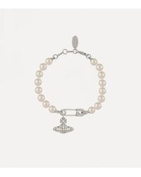 Vivienne Westwood - Lucrece Pearl Bracelet Swarovski Pearls - Lyst