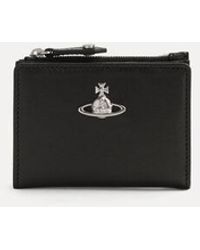 Vivienne Westwood - Slim Flap Card Holder Supple Leather - Lyst