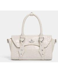 Vivienne Westwood - Bettina Mini Crossbody Emboss Croc Leather - Lyst