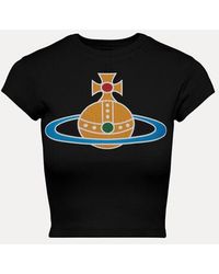 Vivienne Westwood - Oversized Orb Baby Tee - Lyst