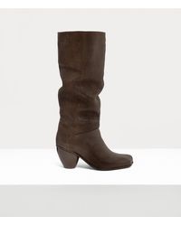 Vivienne Westwood - Gaia Boot Washed Leather Brown 3-36 Women - Lyst