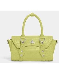 Vivienne Westwood - Bettina Mini Crossbody Emboss Croc Leather - Lyst