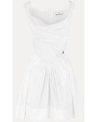 Vivienne Westwood - Mini Sunday Dress Compact Poplin - Lyst