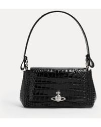 Vivienne Westwood - Hazel Medium Handbag Emboss Croc Leather - Lyst