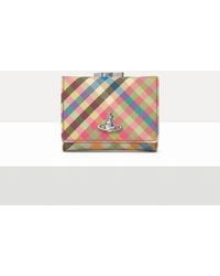 Vivienne Westwood - Small Frame Wallet Buccia D'Arancia - Lyst