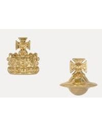 Vivienne Westwood - Mini Charms Earrings Swarovski Crystals - Lyst