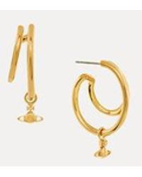 Vivienne Westwood - Ronda Earrings Swarovski Crystals - Lyst