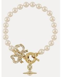 Vivienne Westwood - Rigoberta Pearl Bracelet - Lyst