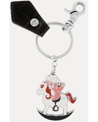 Vivienne Westwood - Rocking Horse Teddy Keyring Metal - Lyst