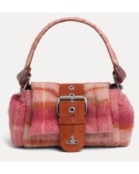 Vivienne Westwood - Hazel Treasure Handbag Tartan Mohair - Lyst