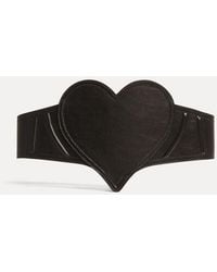 Vivienne Westwood - Heart Corset Belt Shiny Leather - Lyst