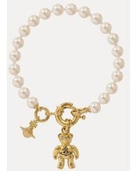 Vivienne Westwood - Ruby Pearl Bracelet - Lyst
