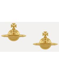 Vivienne Westwood - Solid Orb Earrings Swarovski Crystals - Lyst