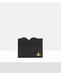 Vivienne Westwood - Heart Card Holder Faux Leather - Lyst