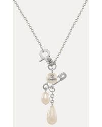 Vivienne Westwood - Claude Small Necklace Brass - Lyst