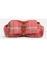 Vivienne Westwood - Hazel Treasure Clutch Tartan Mohair - Lyst