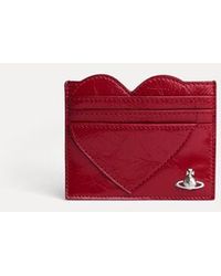 Vivienne Westwood - Heart Card Holder Naplak Leather - Lyst
