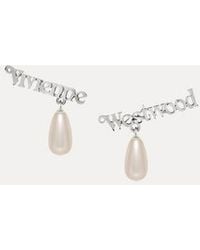 Vivienne Westwood - Amelia Earrings Glass Pearls - Lyst
