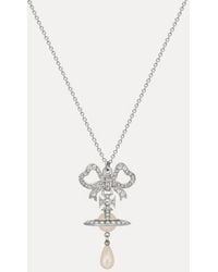 Vivienne Westwood - Rigoberta Pearl Pendant Necklace - Lyst
