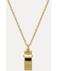 Vivienne Westwood - Whistle Long Pendant Necklace - Lyst