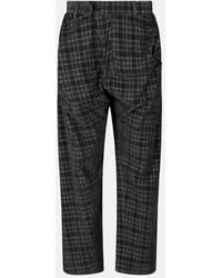 Vivienne Westwood - Straight Drunken Trousers Micro-Ridge Check - Lyst