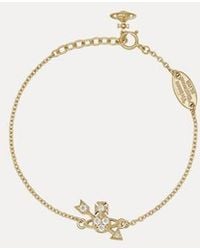 Vivienne Westwood - Kiri Bracelet Cubic Zirconia - Lyst