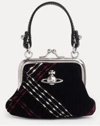 Vivienne Westwood - Mini Granny Frame Purse Velvet Check - Lyst