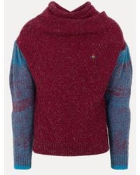 Vivienne Westwood - Romy High Neck Jumper Wool Alpaca Blend - Lyst