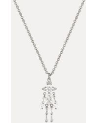Vivienne Westwood - Issa Pendant Necklace Cubic Zirconia - Lyst
