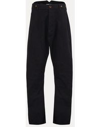 Vivienne Westwood - Buckle Back Trousers Cotton Twill - Lyst