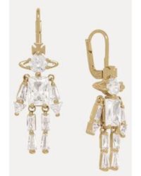 Vivienne Westwood - Issa Earrings Cubic Zirconia - Lyst