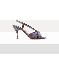 Vivienne Westwood - Marylin Sandal Louth Tartan - Lyst