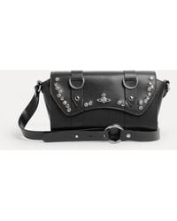 Vivienne Westwood - Kimmy Crossbody Smooth Leather + Studs 1 - Lyst