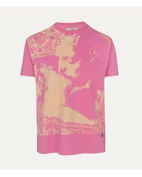 Vivienne Westwood - Kiss Oversized T-shirt Cotton Pink Xs Unisex - Lyst