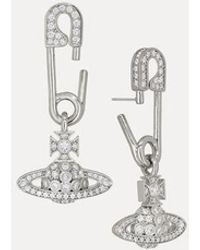 Vivienne Westwood - Lucrece Large Earrings Cubic Zirconia - Lyst