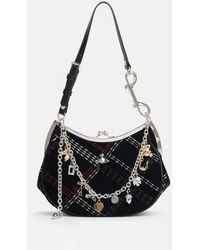 Vivienne Westwood - Charm Frame Purse Velvet Check - Lyst