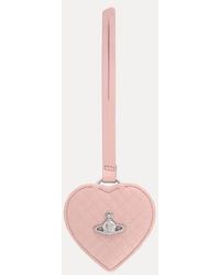 Vivienne Westwood - Heart Mirror Charm Pu Smooth - Lyst