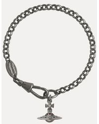Vivienne Westwood - New Petite Orb Bracelet Swarovski Crystals - Lyst