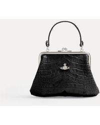 Vivienne Westwood - Granny Frame Purse Emboss Croc Leather - Lyst