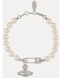 Vivienne Westwood - Lucrece Pearl Bracelet Swarovski Pearls - Lyst