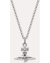 Vivienne Westwood - New Tiny Orb Pendant Necklace - Lyst