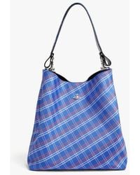 Vivienne Westwood - Lottie Large Shoulder Bag Stuart Check - Lyst