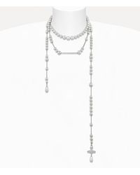 Vivienne Westwood - Broken Pearl Necklace - Lyst