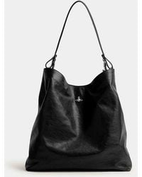 Vivienne Westwood - Lottie Large Shoulder Bag Supple Leather - Lyst