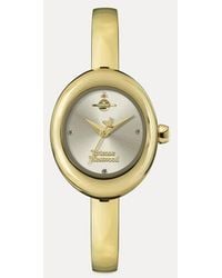 Vivienne Westwood - Audley Watch Swarovski Crystals Stainless Steel - Lyst