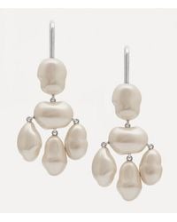 Vivienne Westwood - Loulia Earrings Andreas Kronthaler For Swarovski Pearls - Lyst