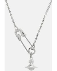 Vivienne Westwood - Safety Pin Pendant Necklace - Lyst