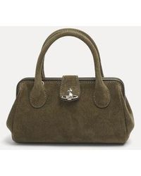 Vivienne Westwood - Pamela Small Handbag Suede Leather - Lyst