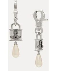 Vivienne Westwood - Celestia Small Earrings Swarovski Pearls - Lyst