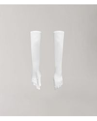 Vivienne Westwood - Classic Satin Opera Gloves 32Cm Stretch Satin - Lyst